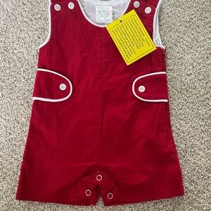 NWT Love That Cotton Shortall Romper John John